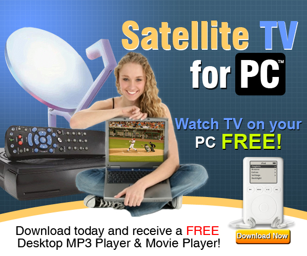 Free Satellite Tv Software For Pc